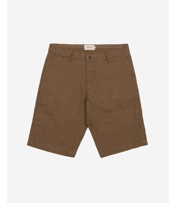 Chinos shors in linen