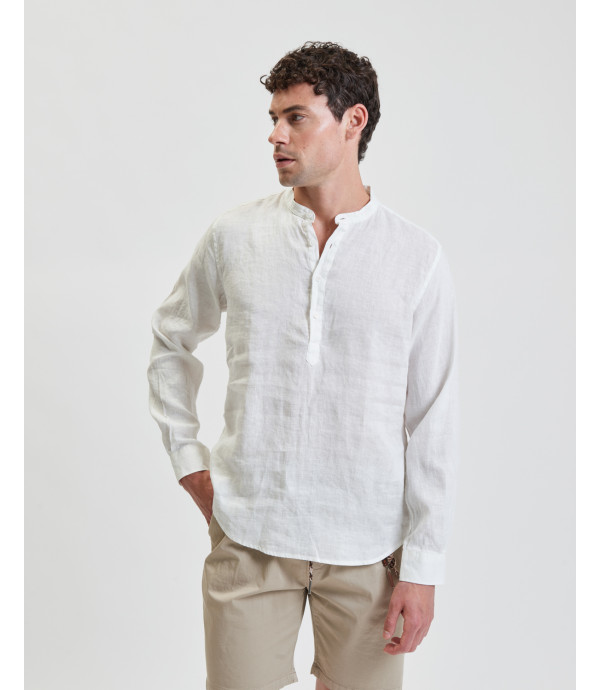 Linen overhead shirt