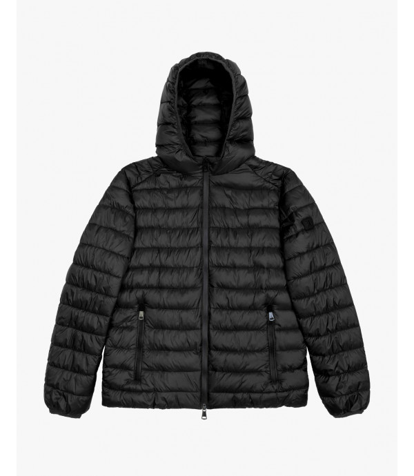 Lightweight padded jacket with hood