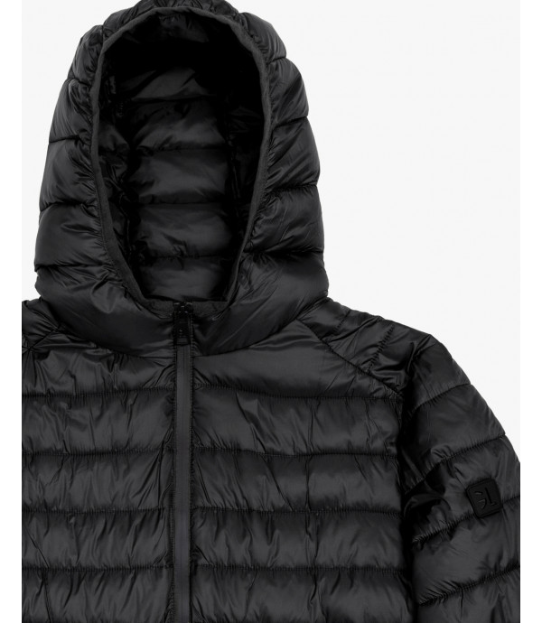 Lightweight padded jacket with hood