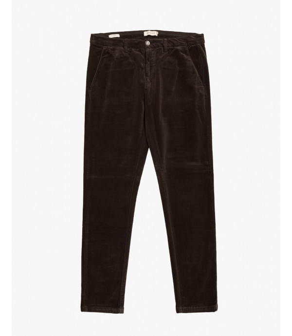 Cord slim fit trousers