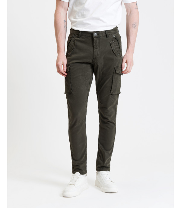 Pantaloni cargo slim fit