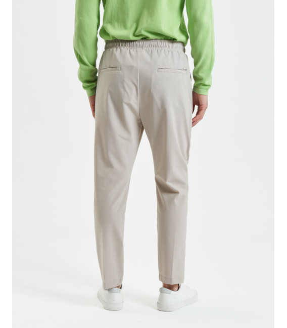 Comfort fit drawstring trousers