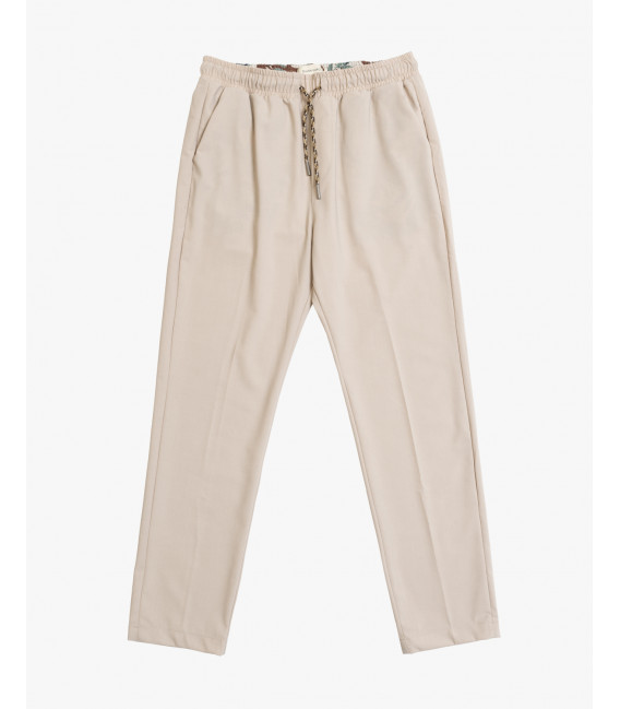 Comfort fit drawstring trousers