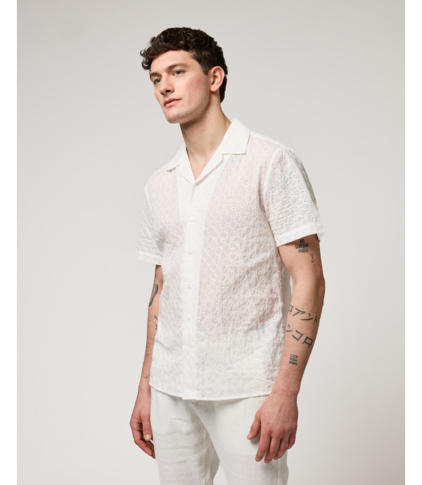 Broderie anglaise shirt