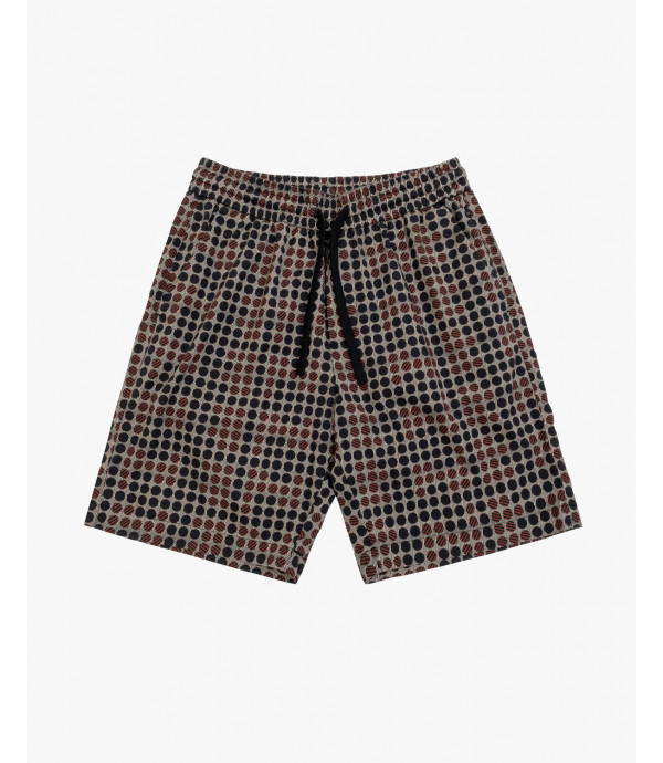 Casual shorts with all over print
