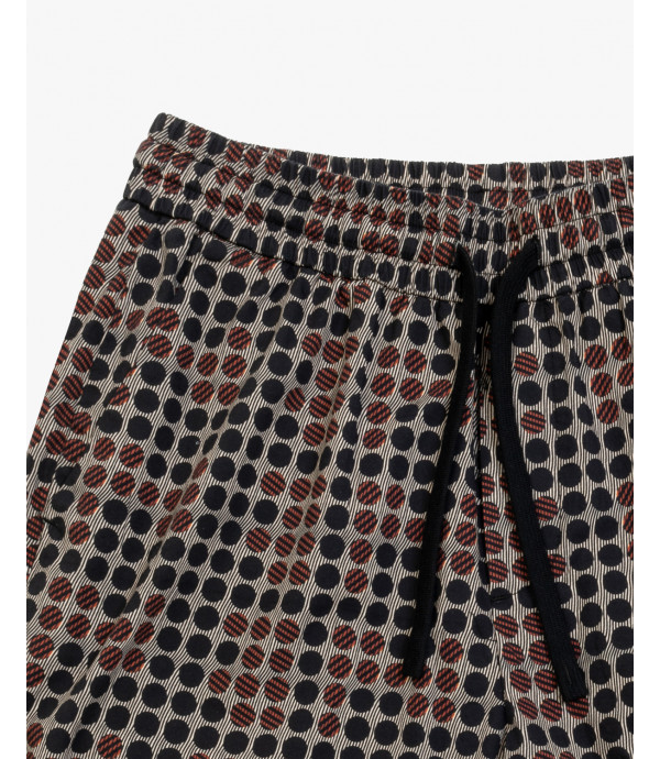 Casual shorts with all over print