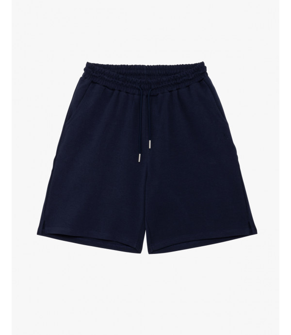 Embroidered logo jogger shorts