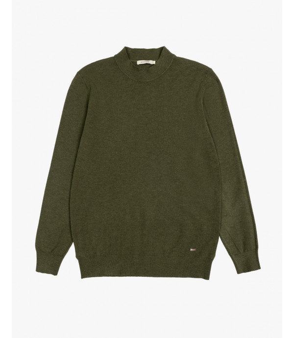 Mockneck sweater