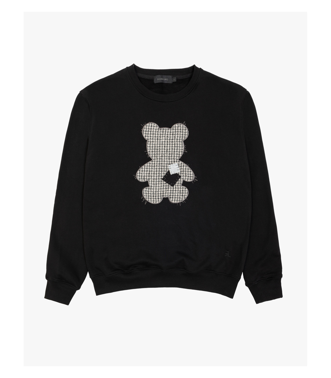 Sweatshirt with teddy bear patch Gianni Lupo