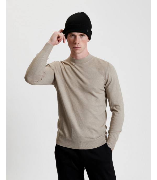 Mockneck sweater