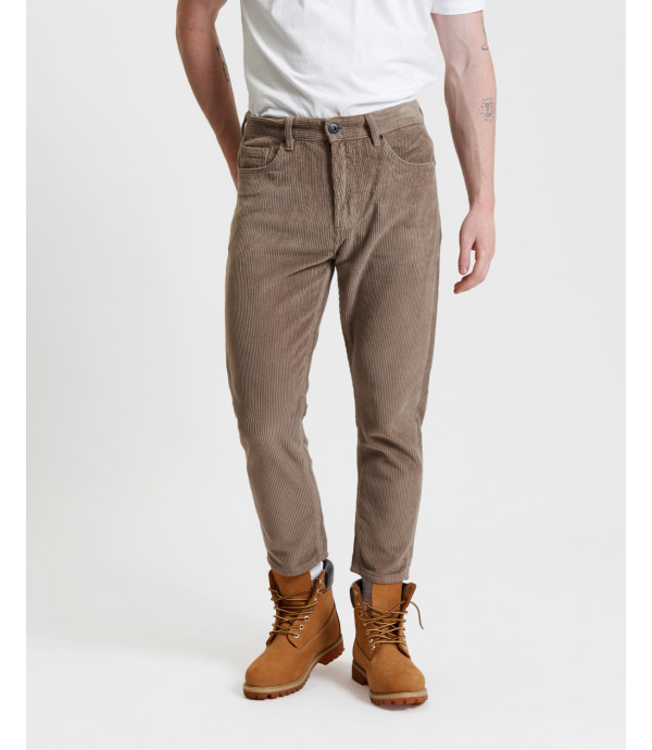 COOPER carrot fit trousers in cord