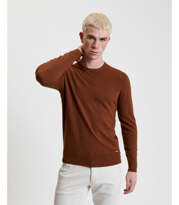 Essential soft touch crewneck sweater