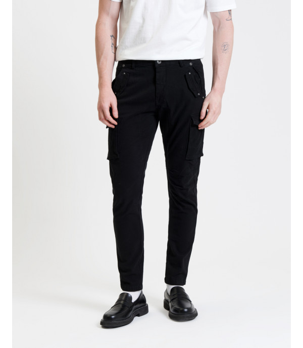 Slim fit cargo trousers